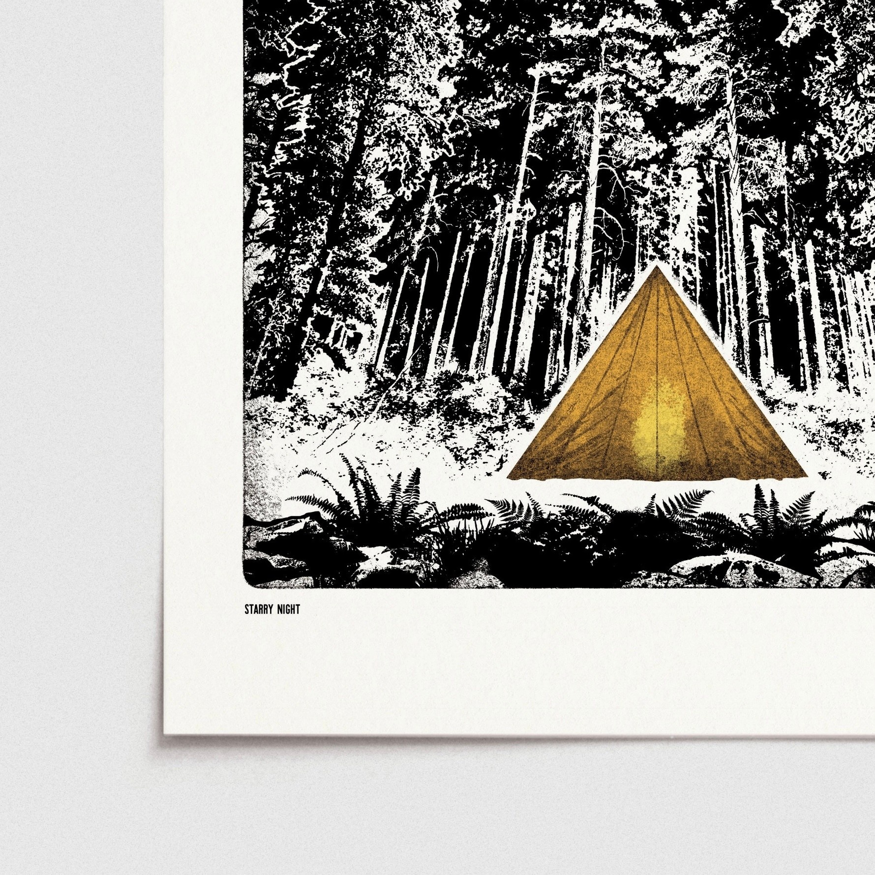 Luke Holcombe Studio A4 Print Starry Night