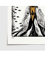 Luke Holcombe Studio A4 Print Lake Flight
