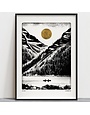 Luke Holcombe Studio A4 Print Lost In Today Canoe