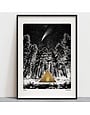 Luke Holcombe Studio A4 Print Starry Night