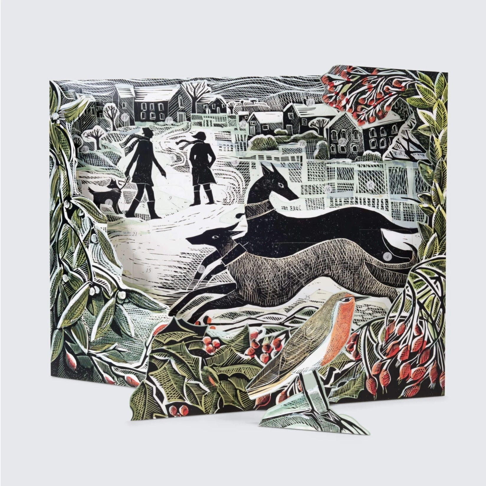 Art Angels Whippet Wonderland Advent Calendar