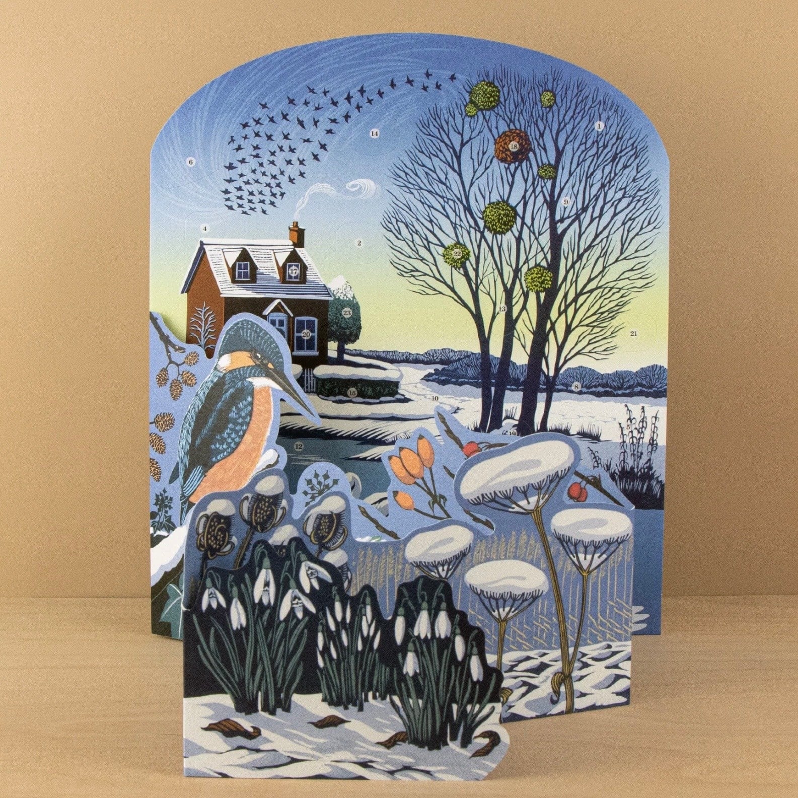 Art Angels Winter Riverside Advent Calendar