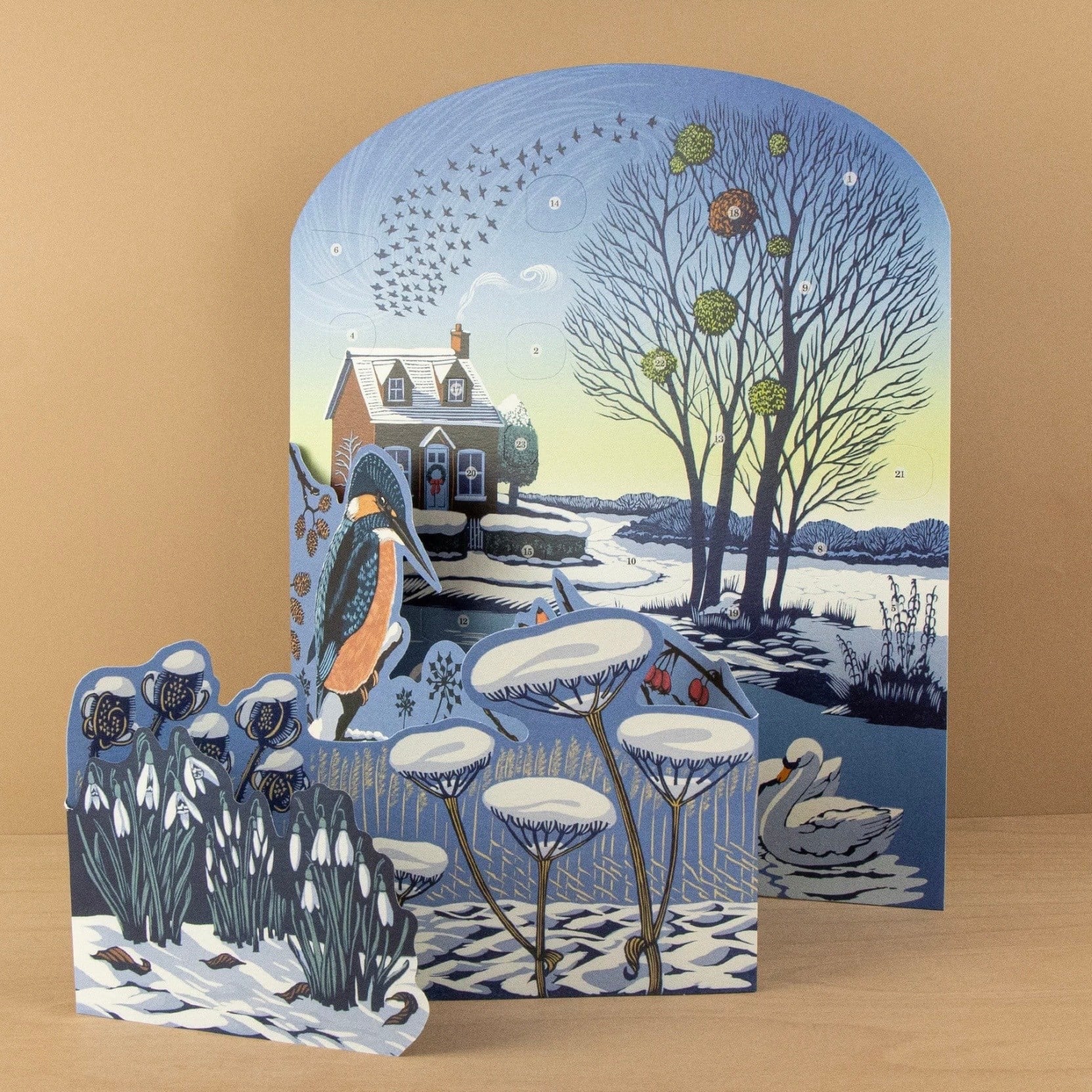Art Angels Winter Riverside Advent Calendar
