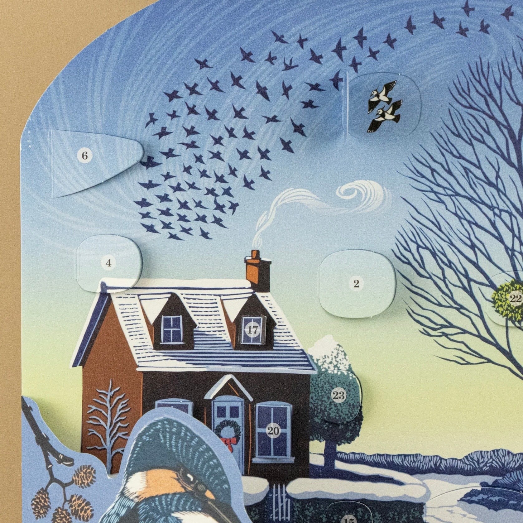 Art Angels Winter Riverside Advent Calendar