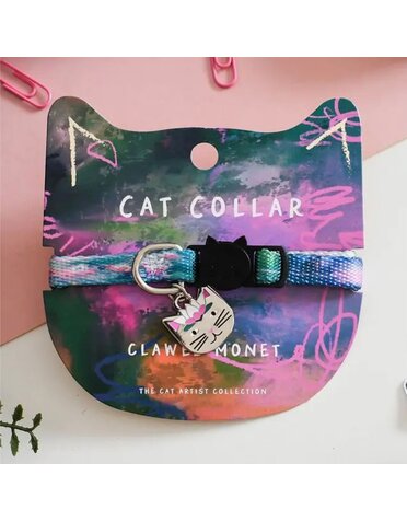 Niaski Claude Monet Artist Cat Collar