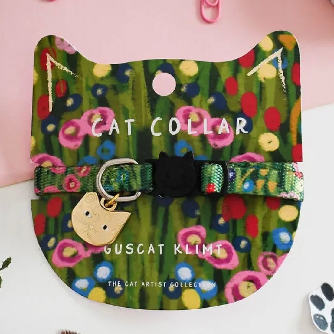Niaski Guscat Klimt Artist Cat Collar