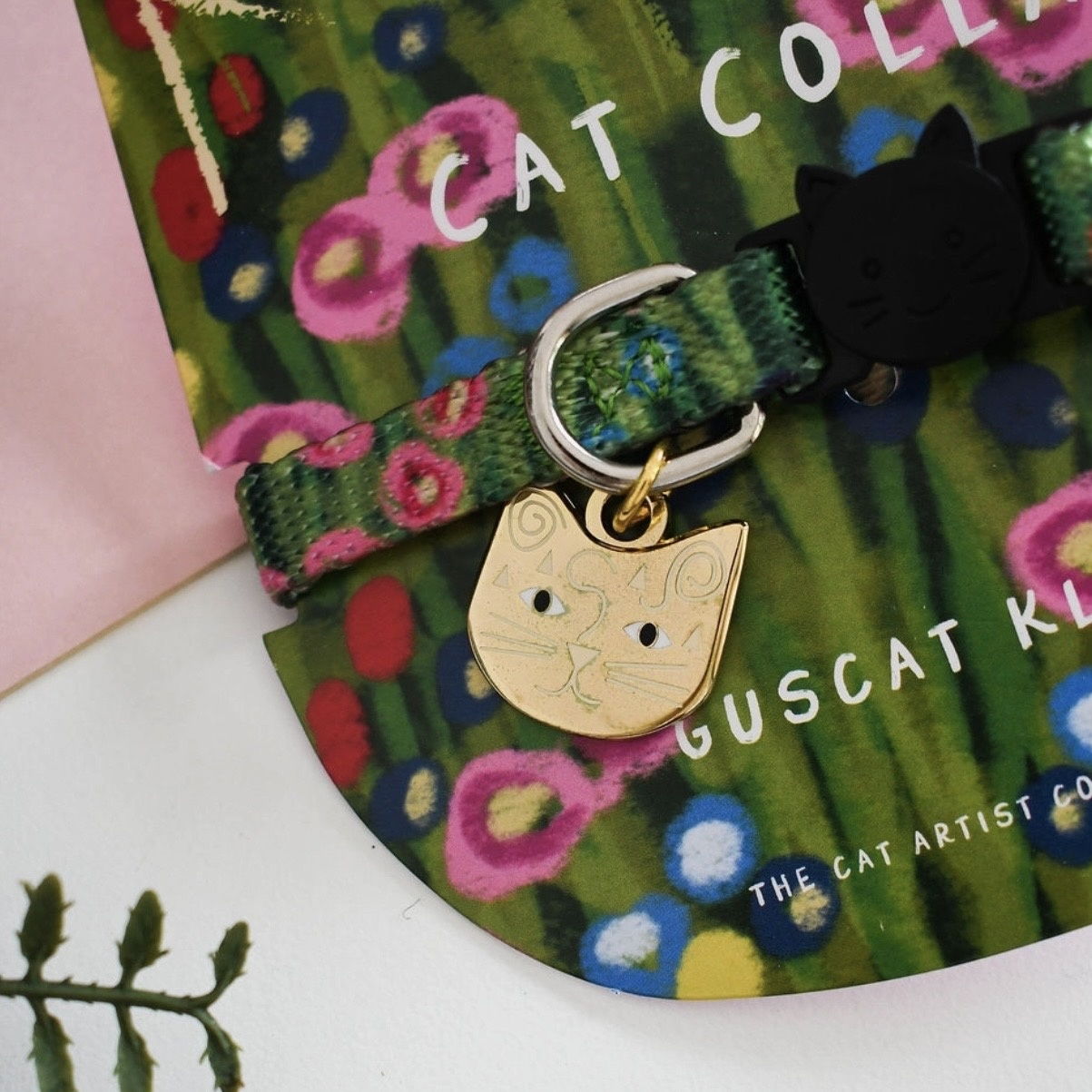 Niaski Guscat Klimt Artist Cat Collar