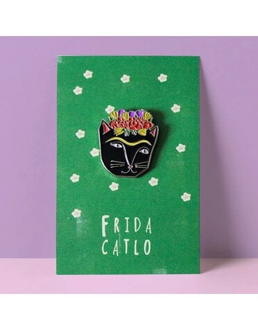Niaski Frida Catlo Artist Pin Badge