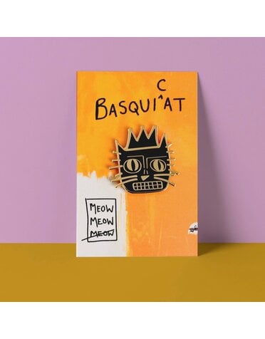 Niaski BasquiCAT Artist Pin Badge