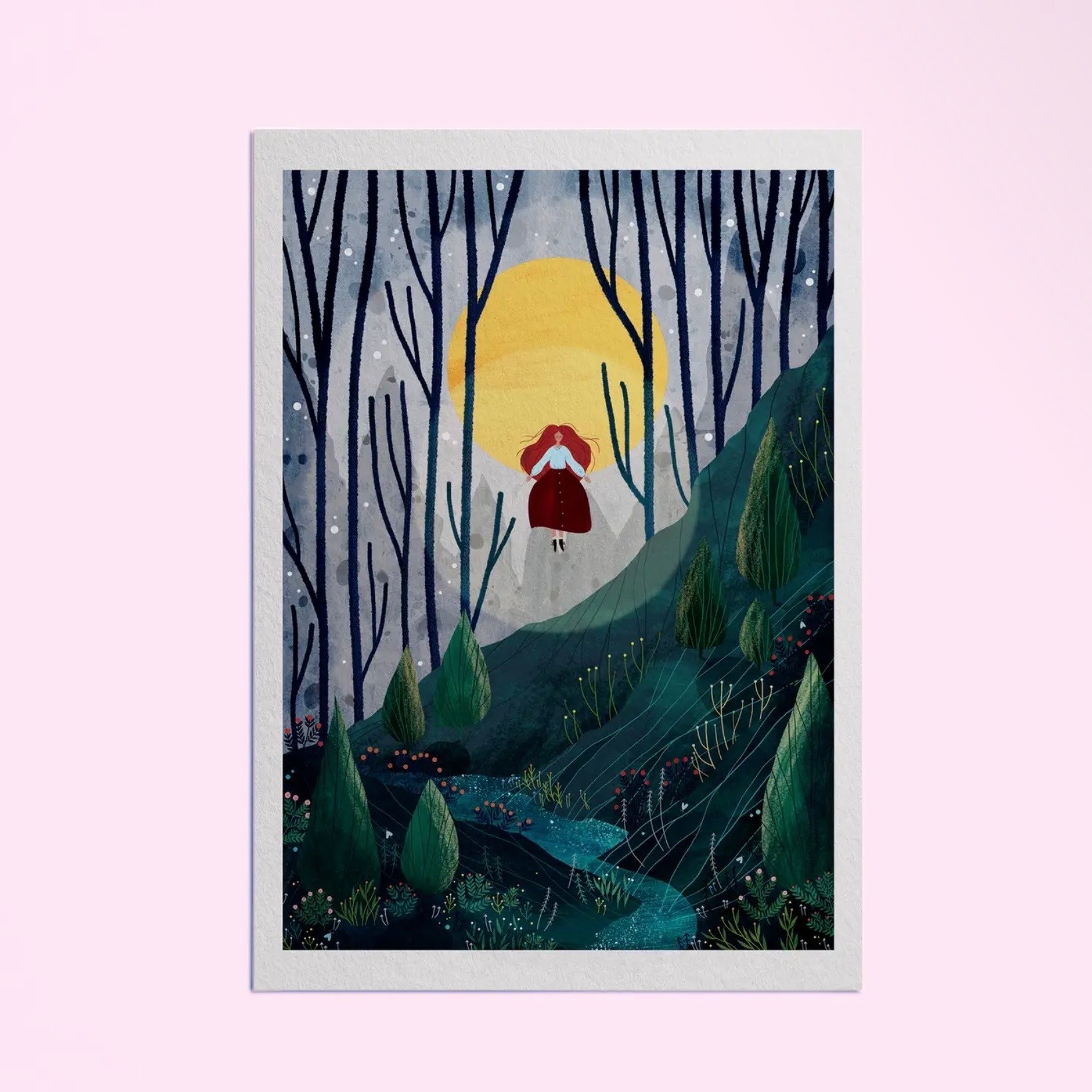 Hello Grimes A4 Print The Witch