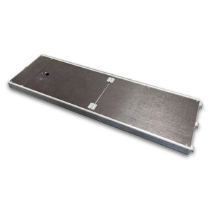 RLS Passagevlonder aluminium zonder ladder (U-oplegging) 0,61 × 2,07 m