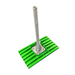 Accessoires Voetplaat groen