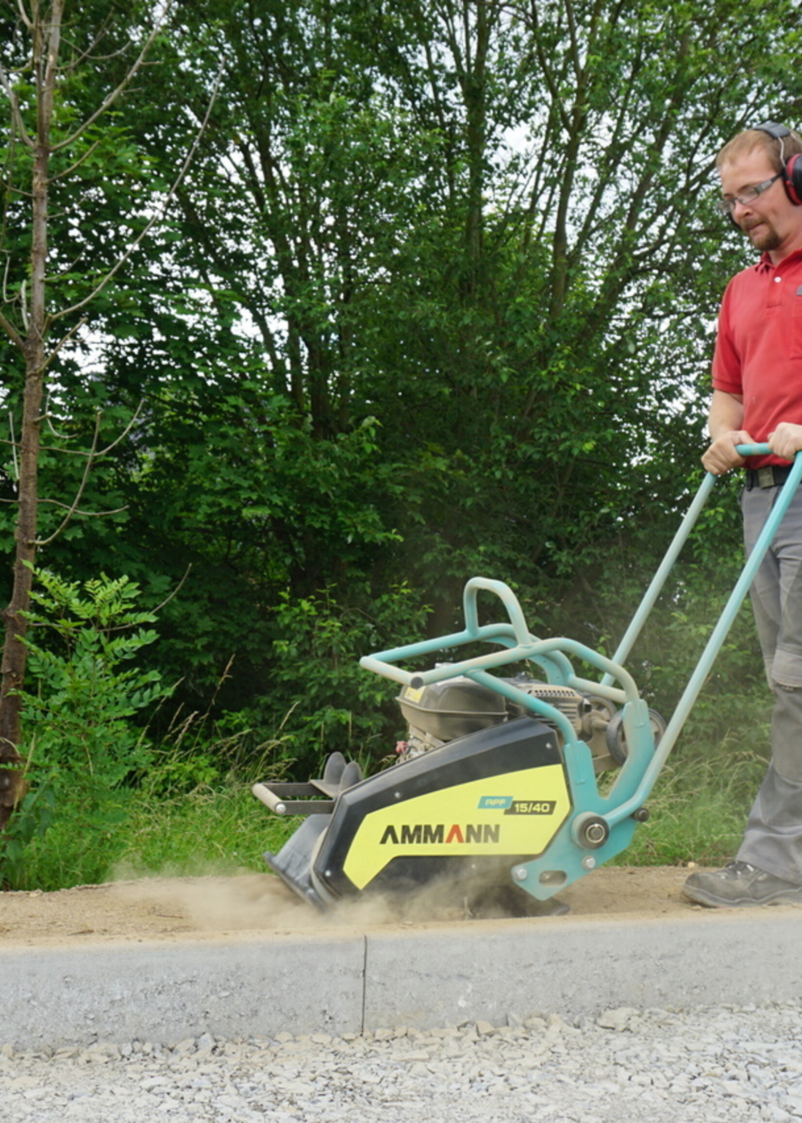 Ammann APF 15/40 Trilplaat eenrichting