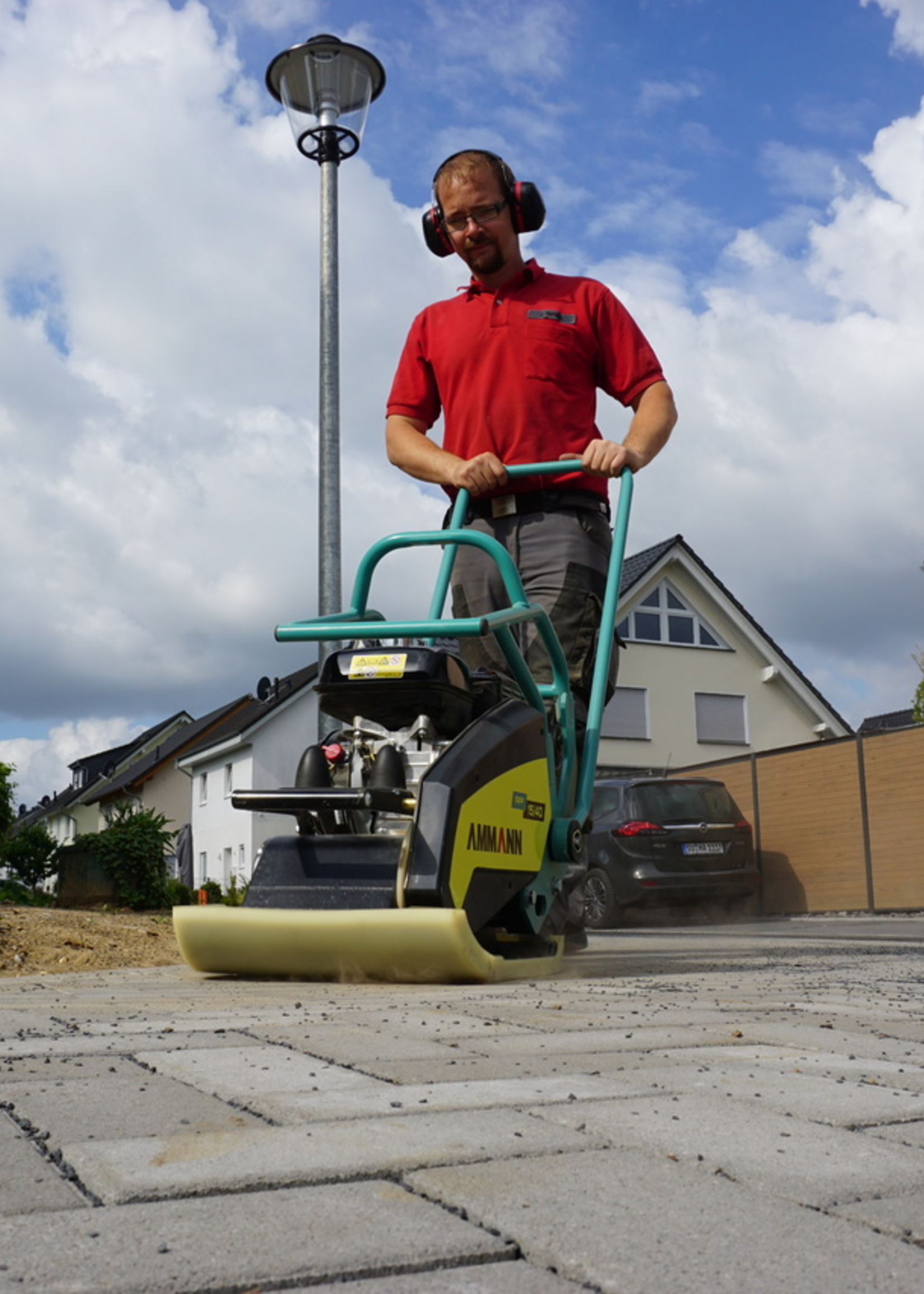 Ammann APF 20/50 Benzine Trilplaat eenrichting