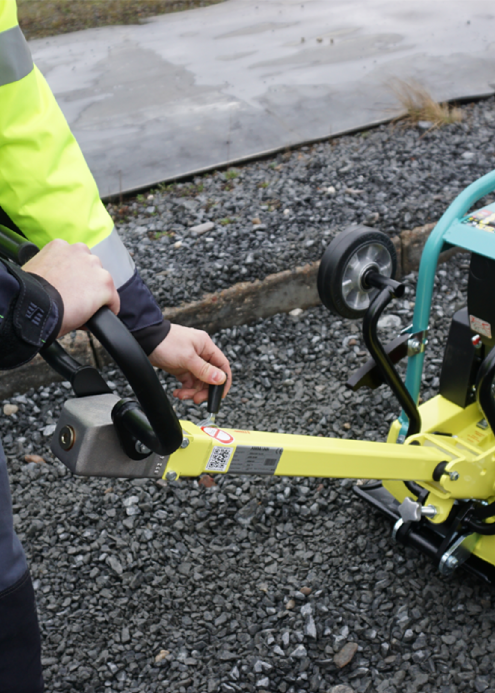 Ammann APR 30/60 hand start of e-start Trilplaat omkeerbaar