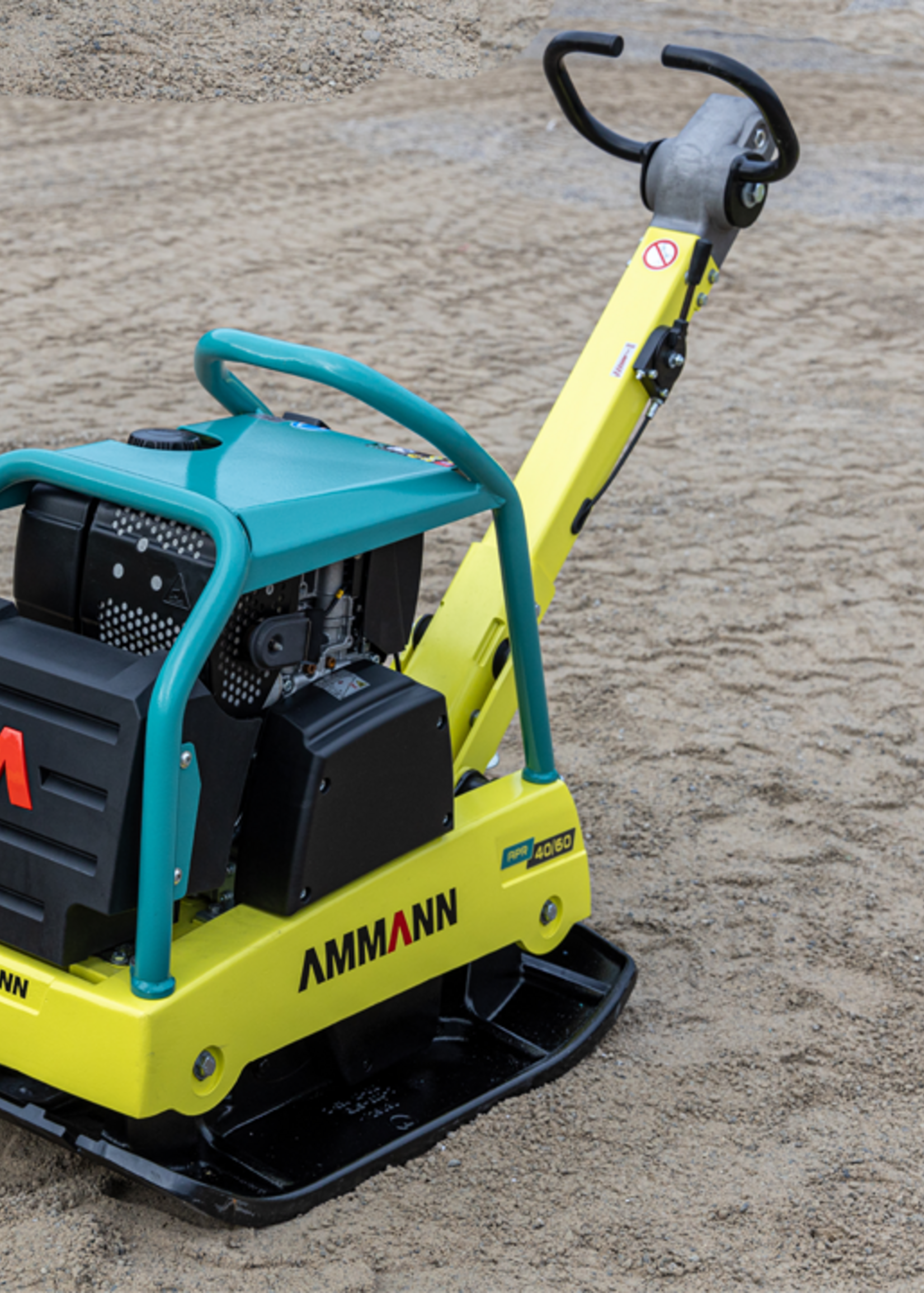 Ammann APR 40/60 hand start of e-start Trilplaat omkeerbaar