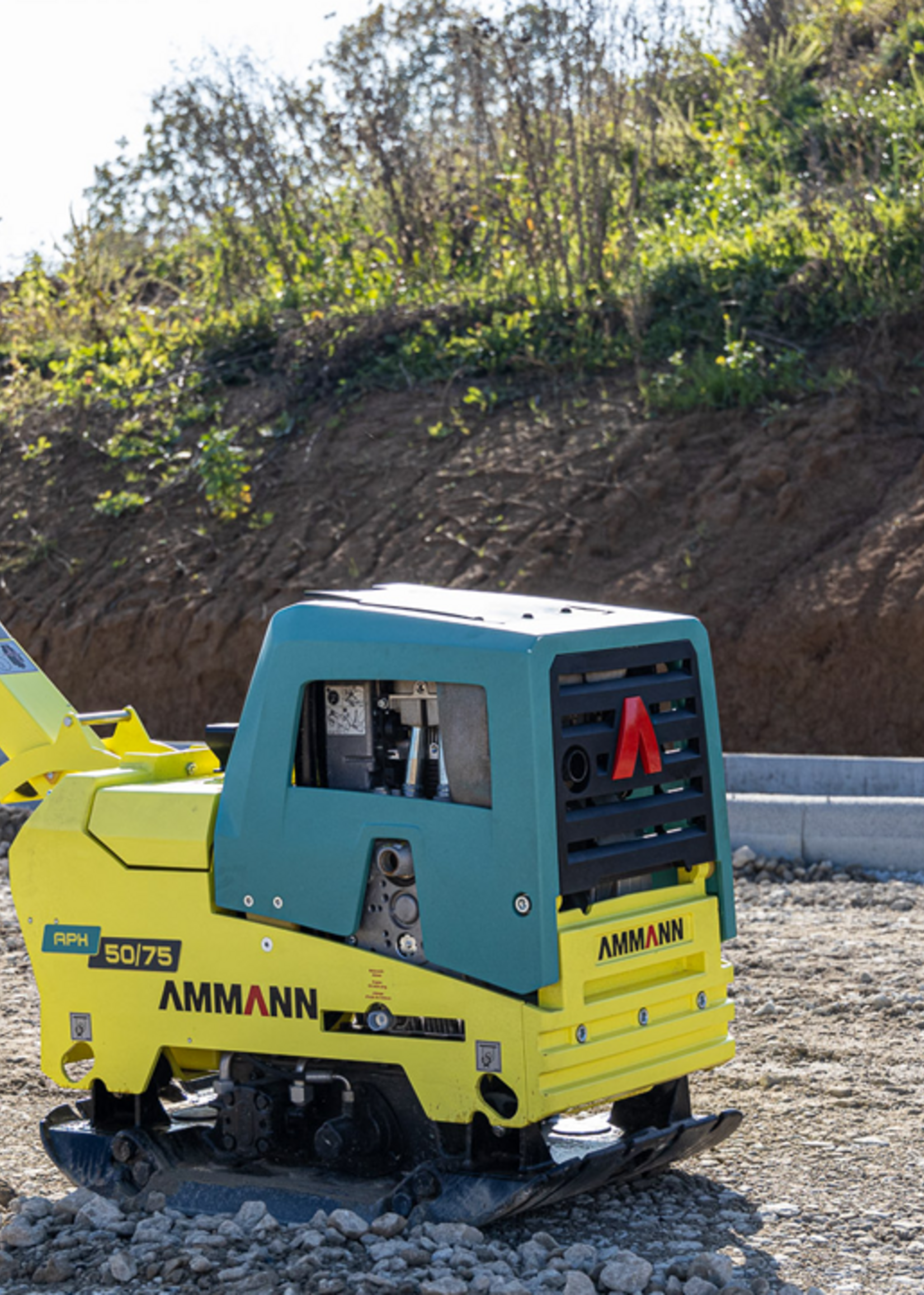 Ammann APH 50/75 Triplaat omkeerbaar