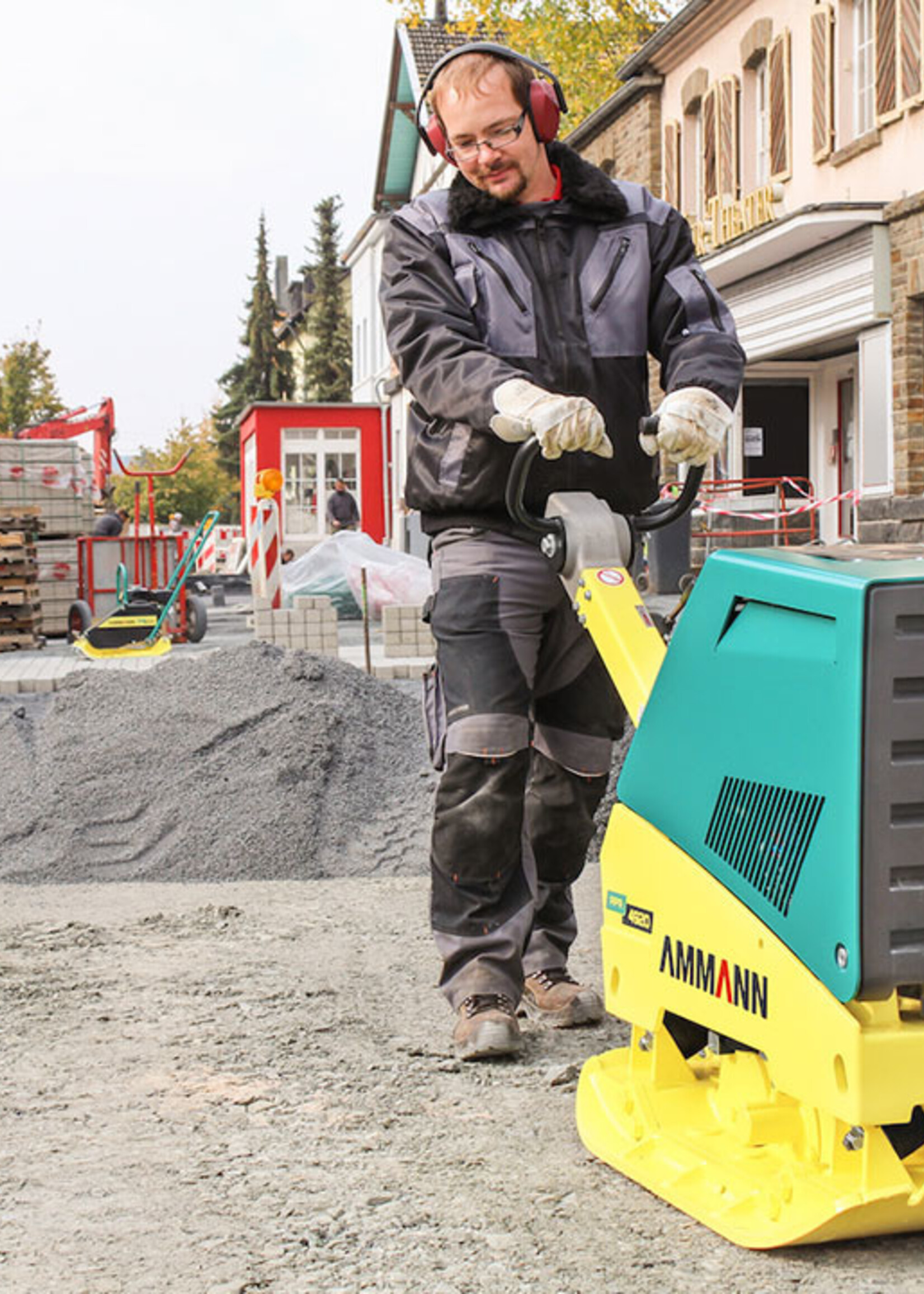Ammann APR 4920 e-start Trilplaat omkeerbaar