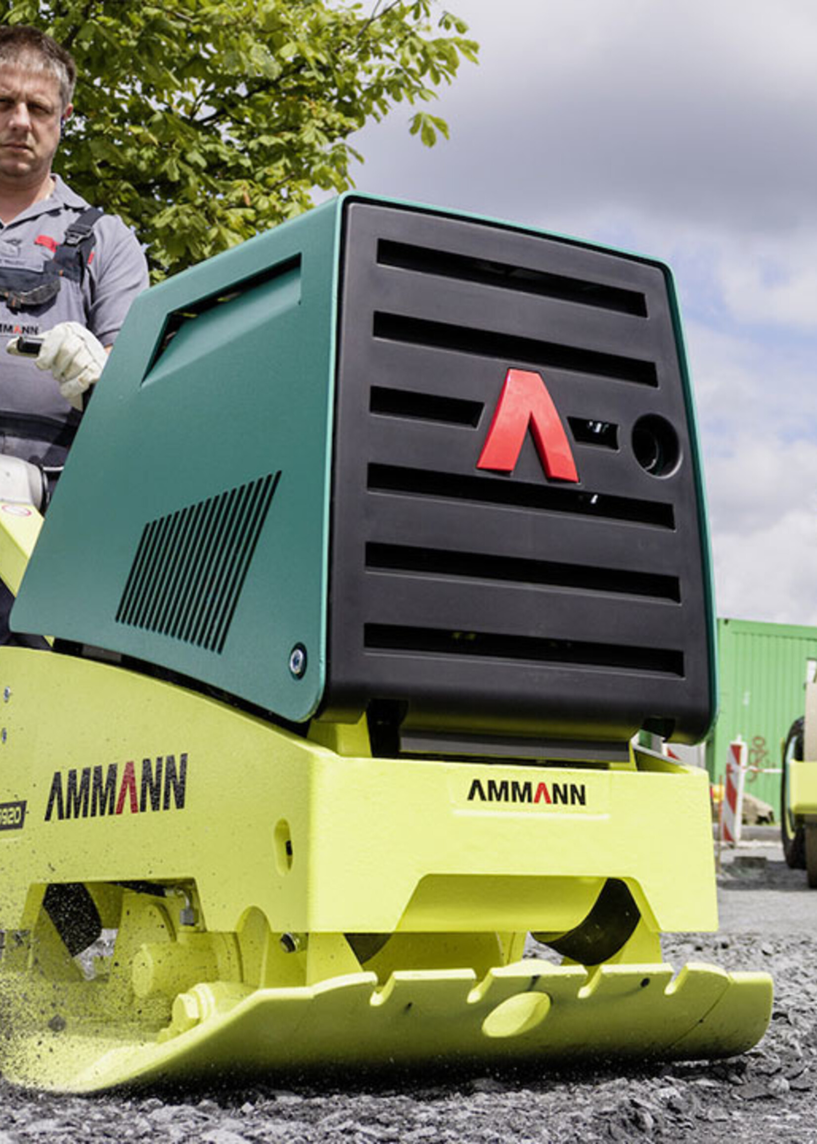 Ammann APR 5920 e-start Trilplaat omkeerbaar