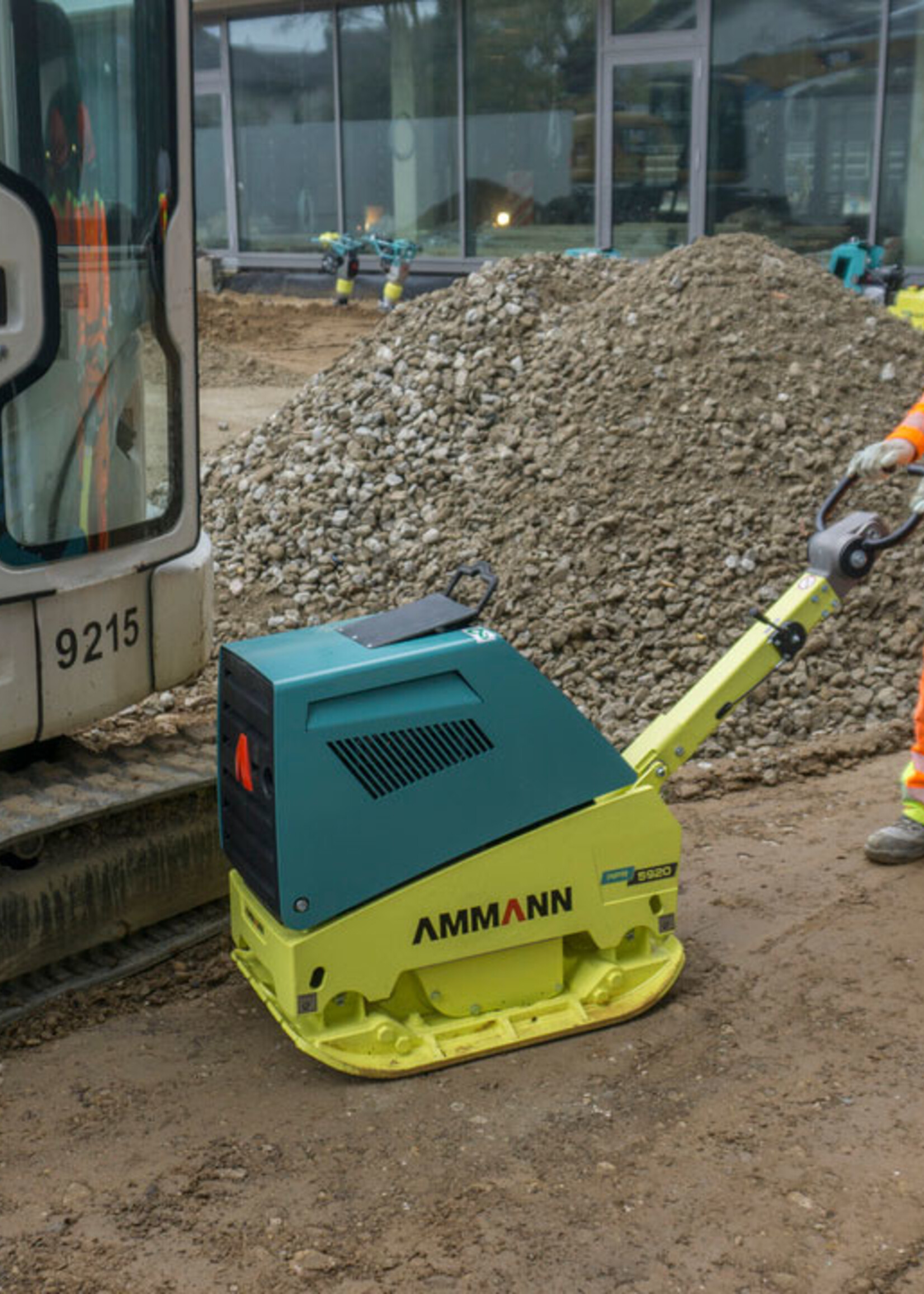 Ammann APR 5920 e-start Trilplaat omkeerbaar