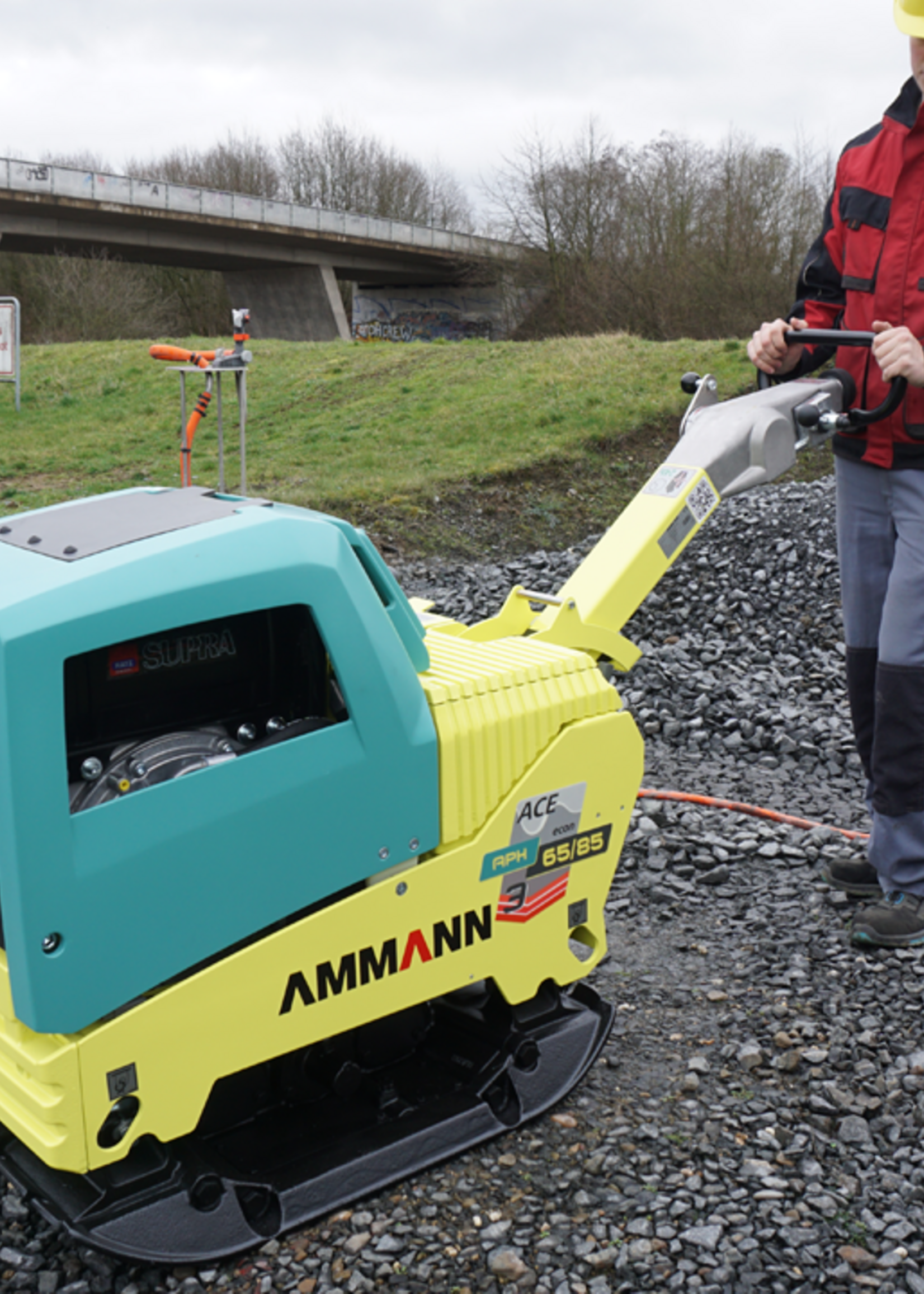 Ammann APH 65/85 Trilplaat omkeerbaar