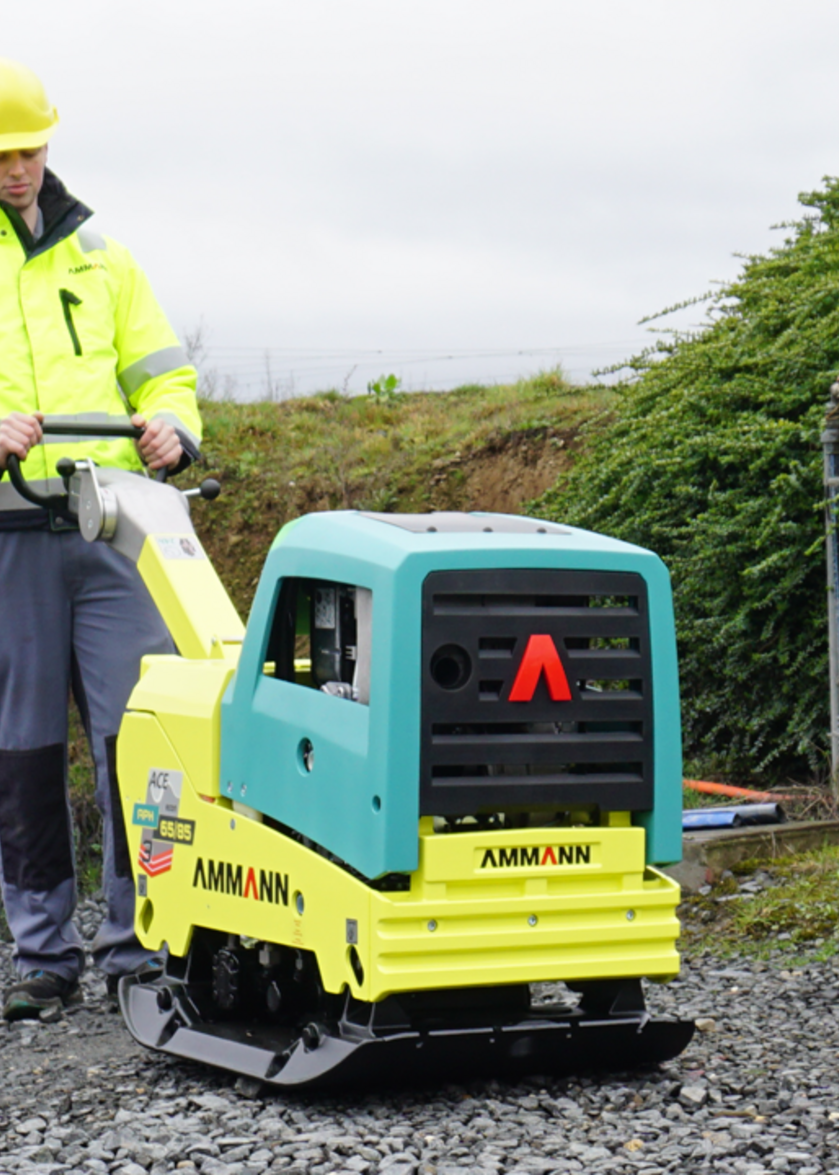Ammann APH 65/85 Trilplaat omkeerbaar
