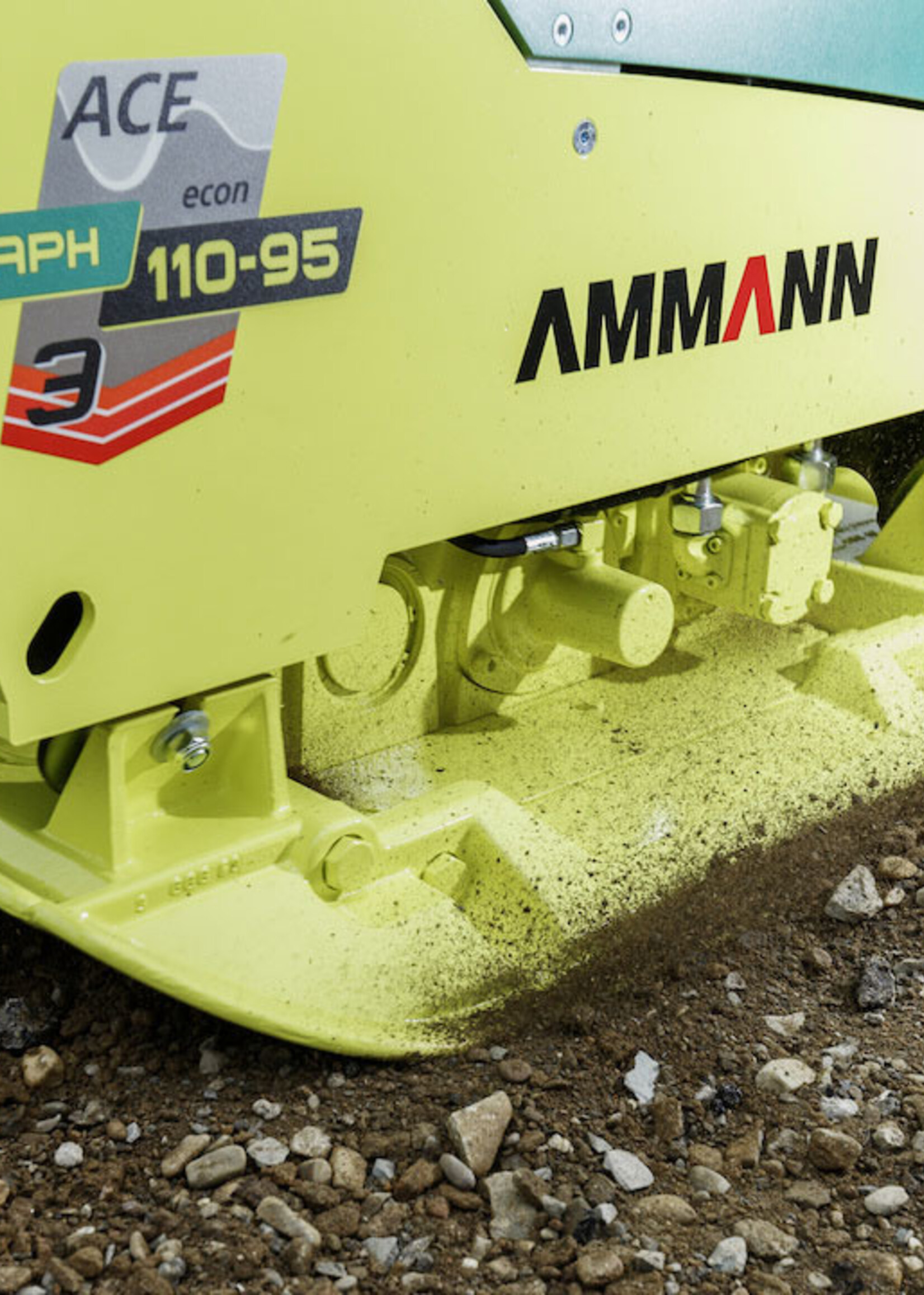 Ammann APH 110 – 95 e-start Trilplaat omkeerbaar