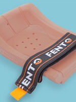 FENTO Set elastieken met klittenband voor Fento kniebeschermer 150