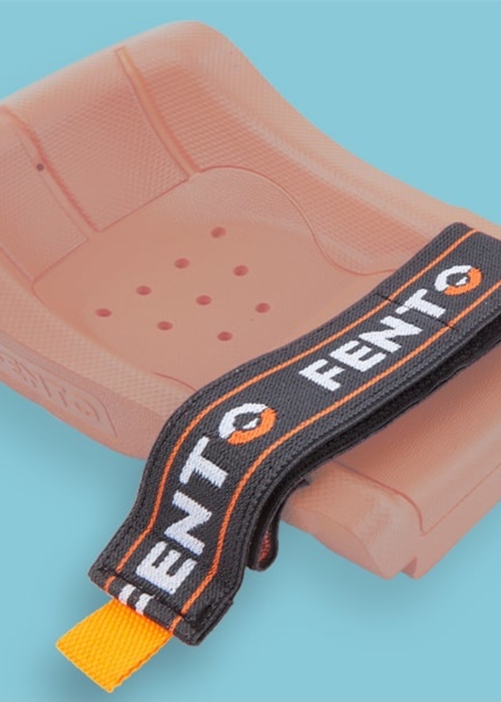 FENTO Set elastieken met klittenband voor Fento kniebeschermer 150