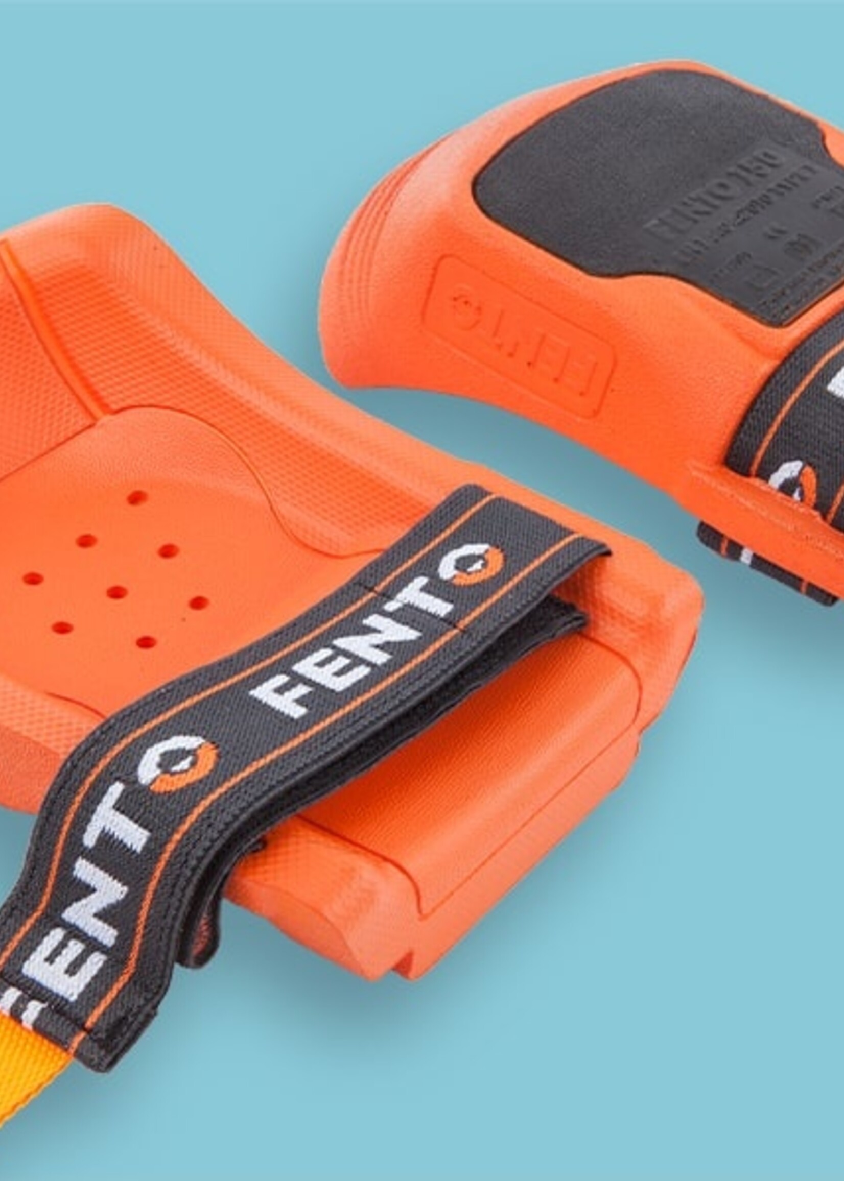 FENTO Set elastieken met klittenband voor Fento kniebeschermer 150
