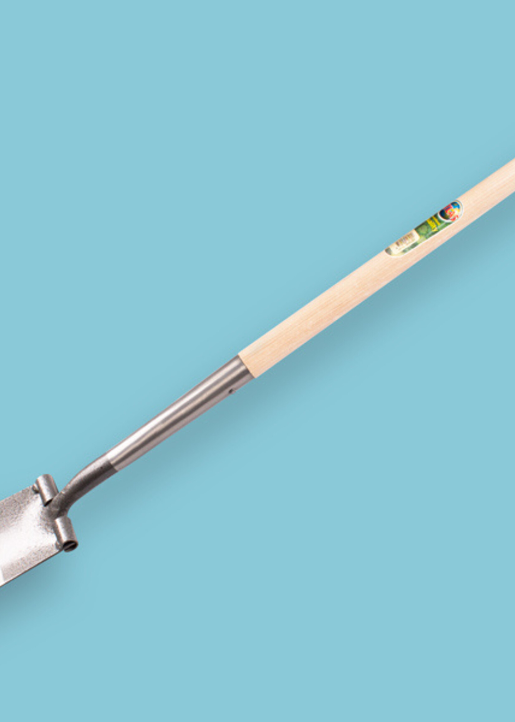 ATLAS Kabelspade Atlas gepolijst met opstapjes, Hickory steel