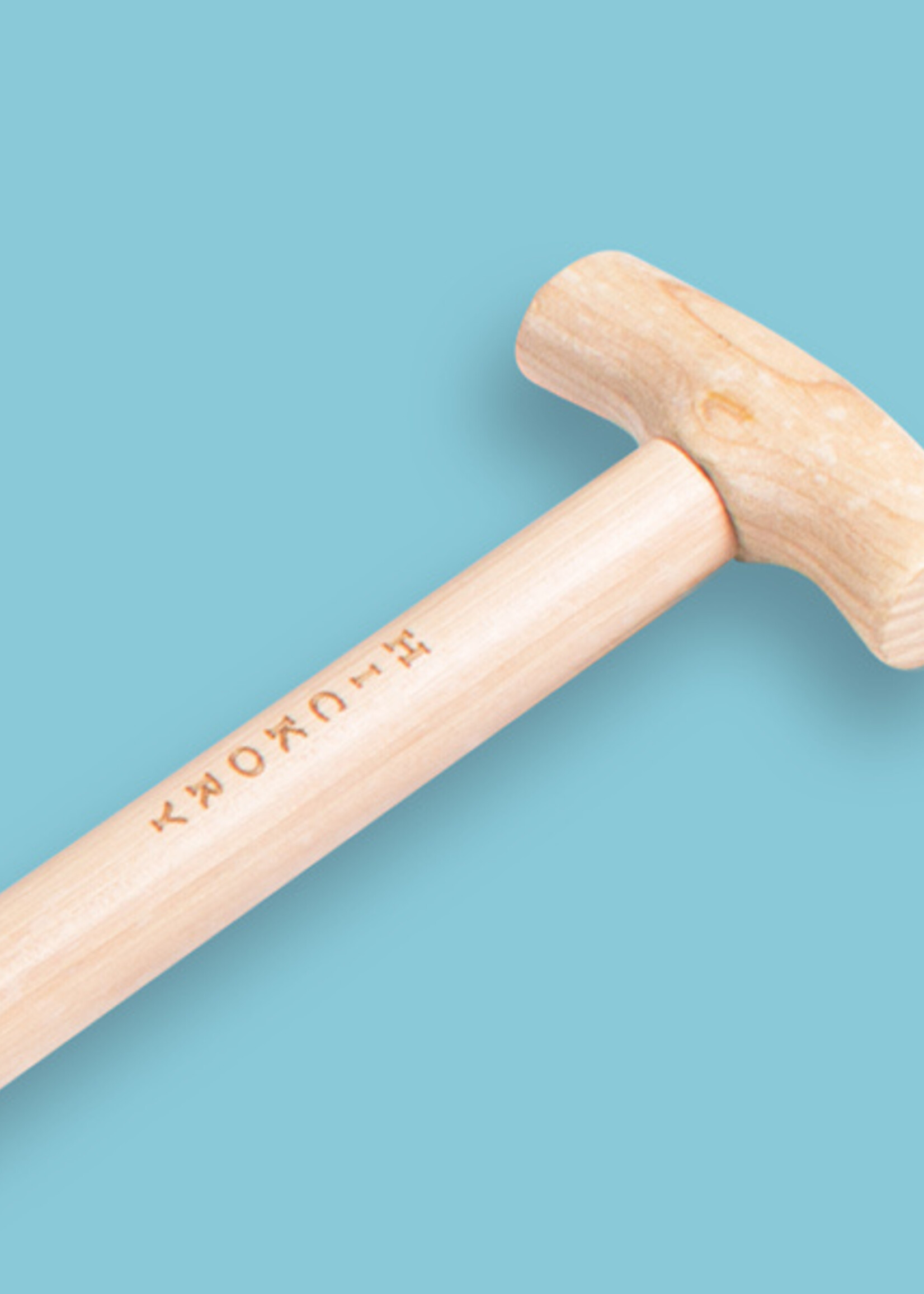 ATLAS Kabelspade Atlas gepolijst met opstapjes, Hickory steel