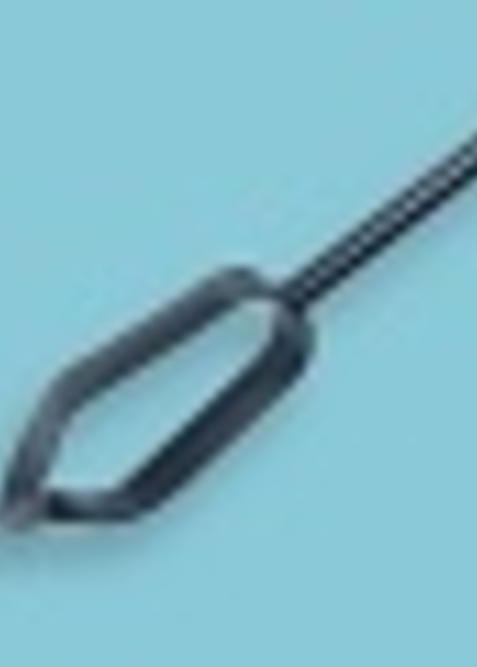 DE WIT Grondboor 12 cm. gesmeed.BLAUW