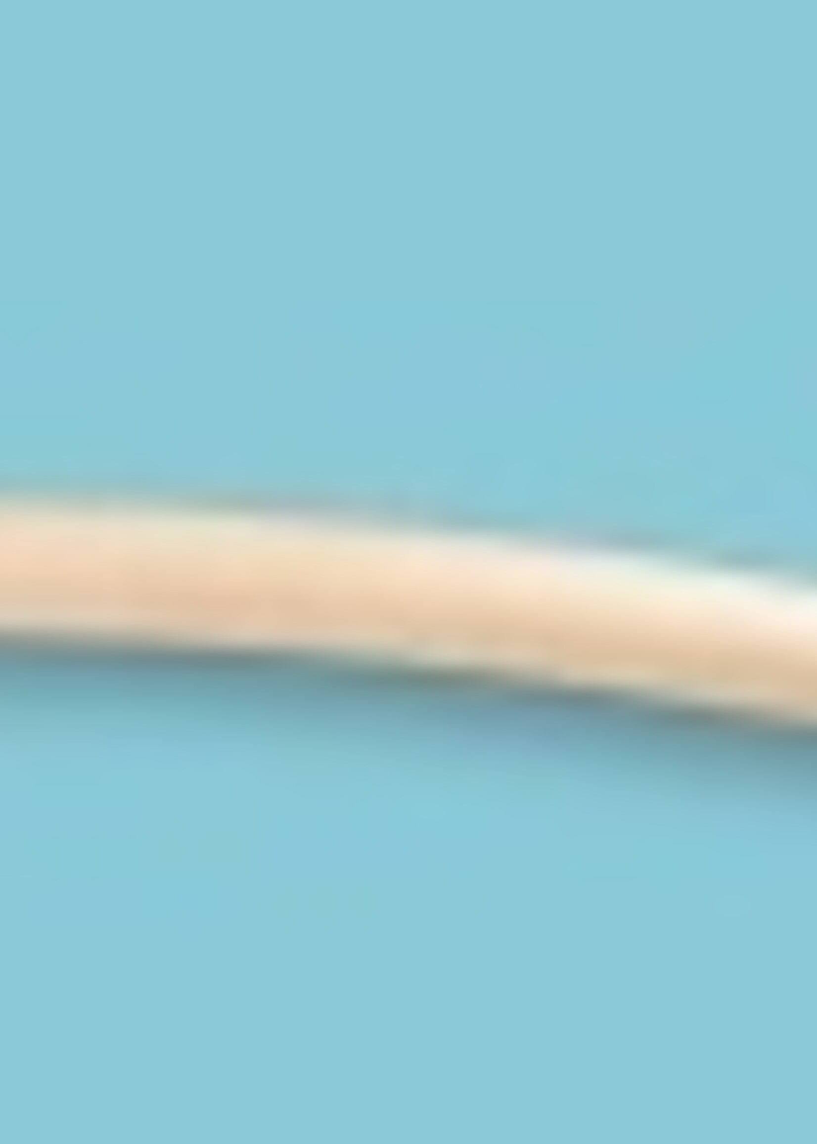 ATLAS Schopsteel 110 cm. gebogen