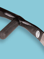 DE WIT Straathamer 7 cm. met fiberglassteel, model BRABANT, korte bles 17,5 cm.
