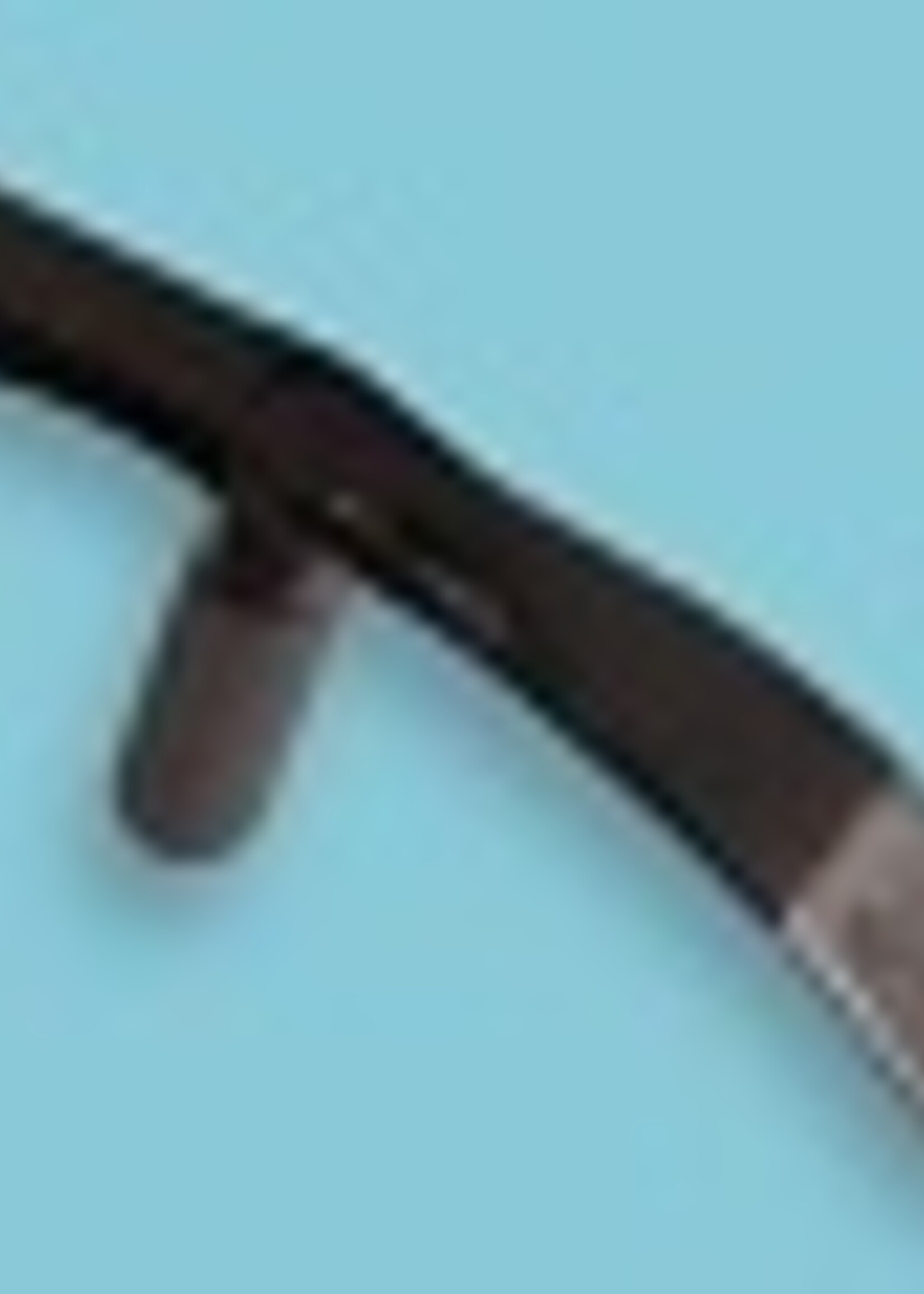 DE WIT Straathamer 7 cm. met fiberglassteel, model BRABANT, korte bles 17,5 cm.