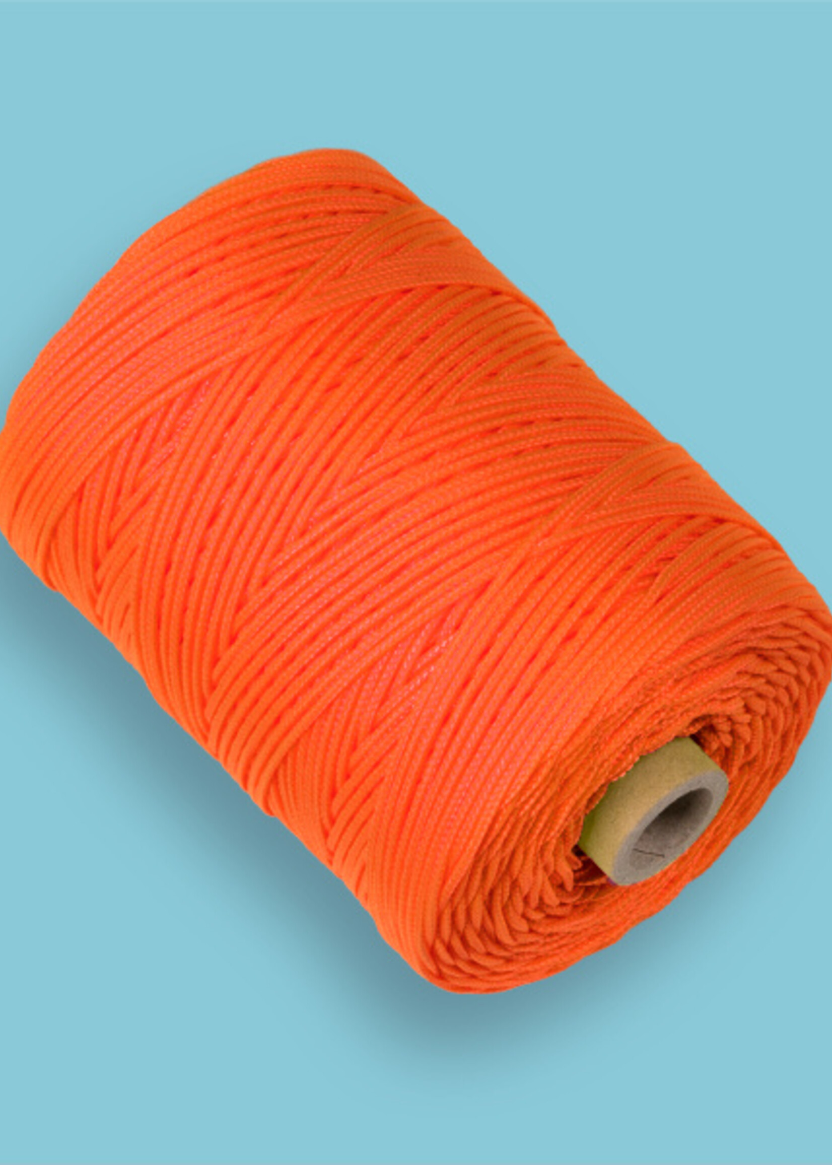 LABORA Uitzetkoord oranje 200 mtr (draadpennen)