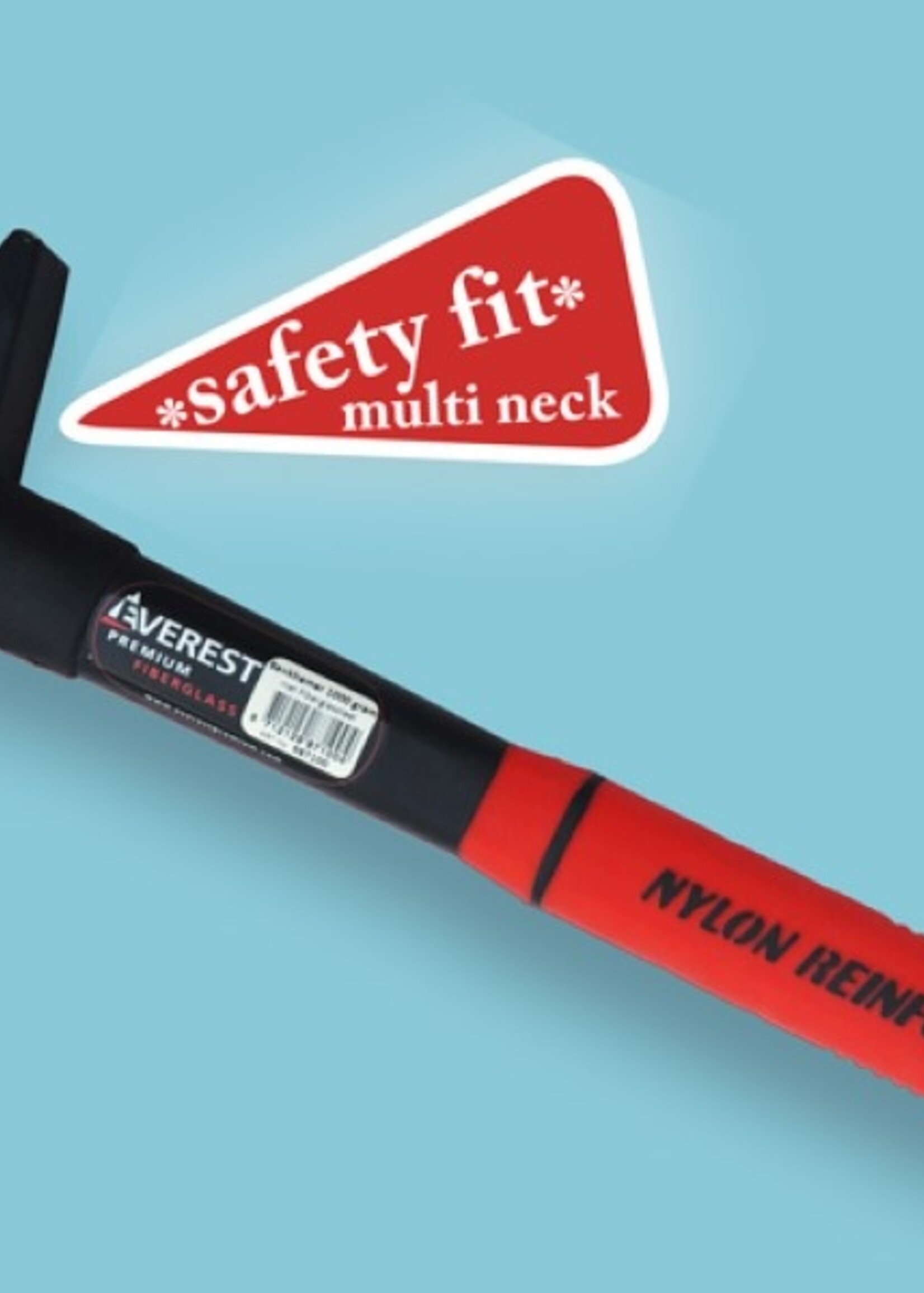 EVEREST Bankhamer EVEREST 800 gram met fiberglassteel