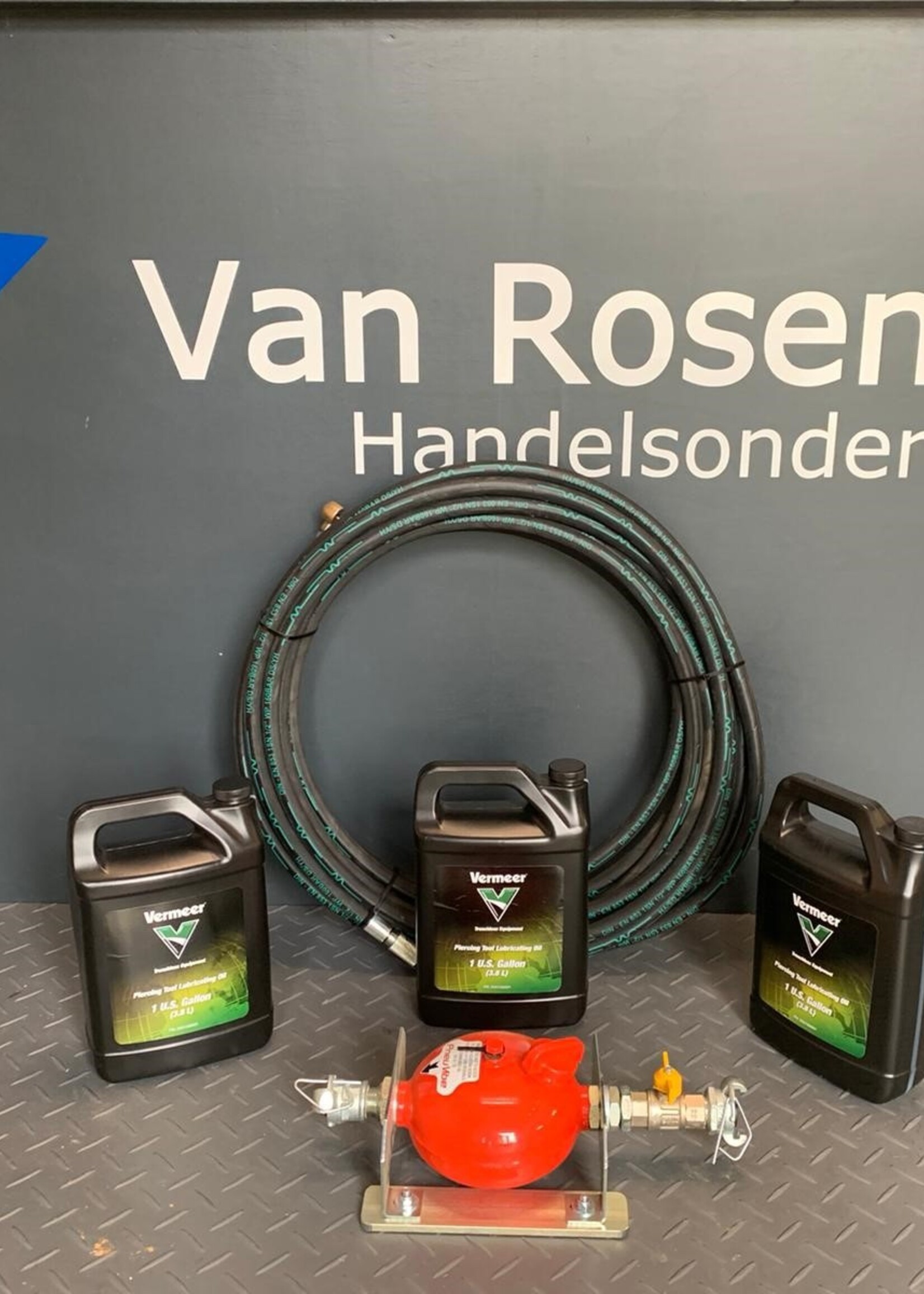Pneuvibe Vermeer Raket Olie