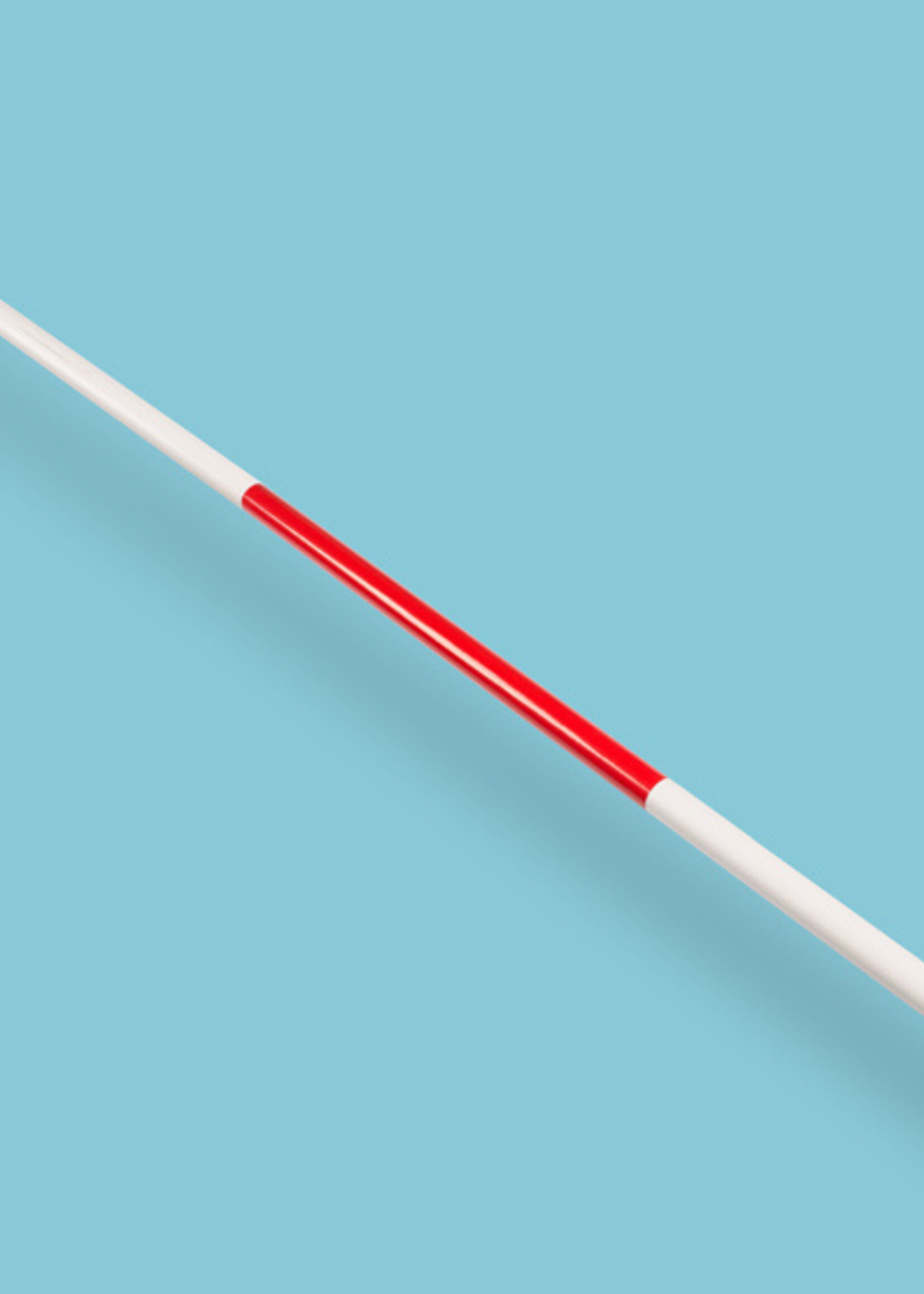 NESTLE Jalonstok Rood met stalen punt