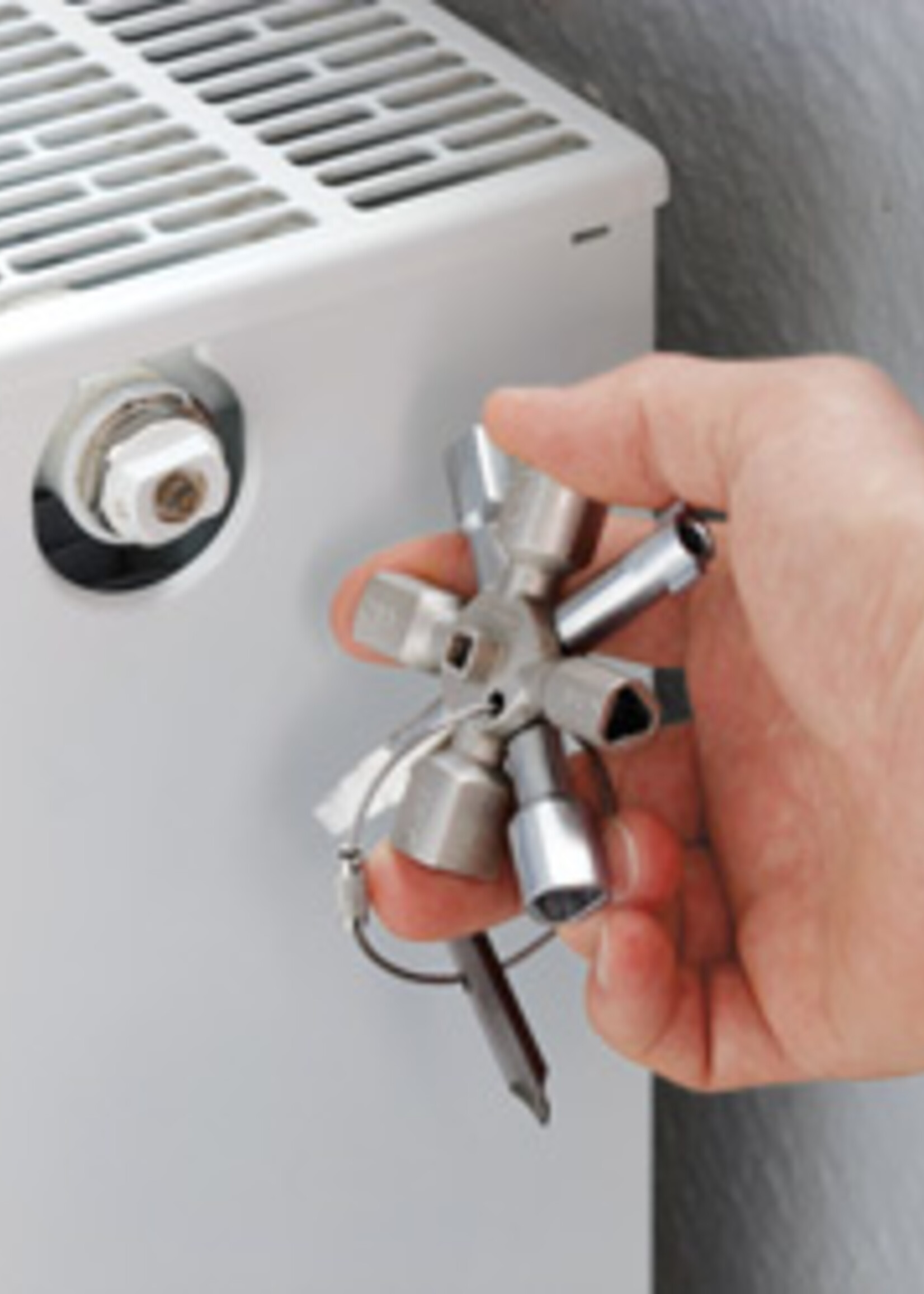 Knipex NIPEX TwinKey voor alle standaard schakelkasten en afsluitsystemen