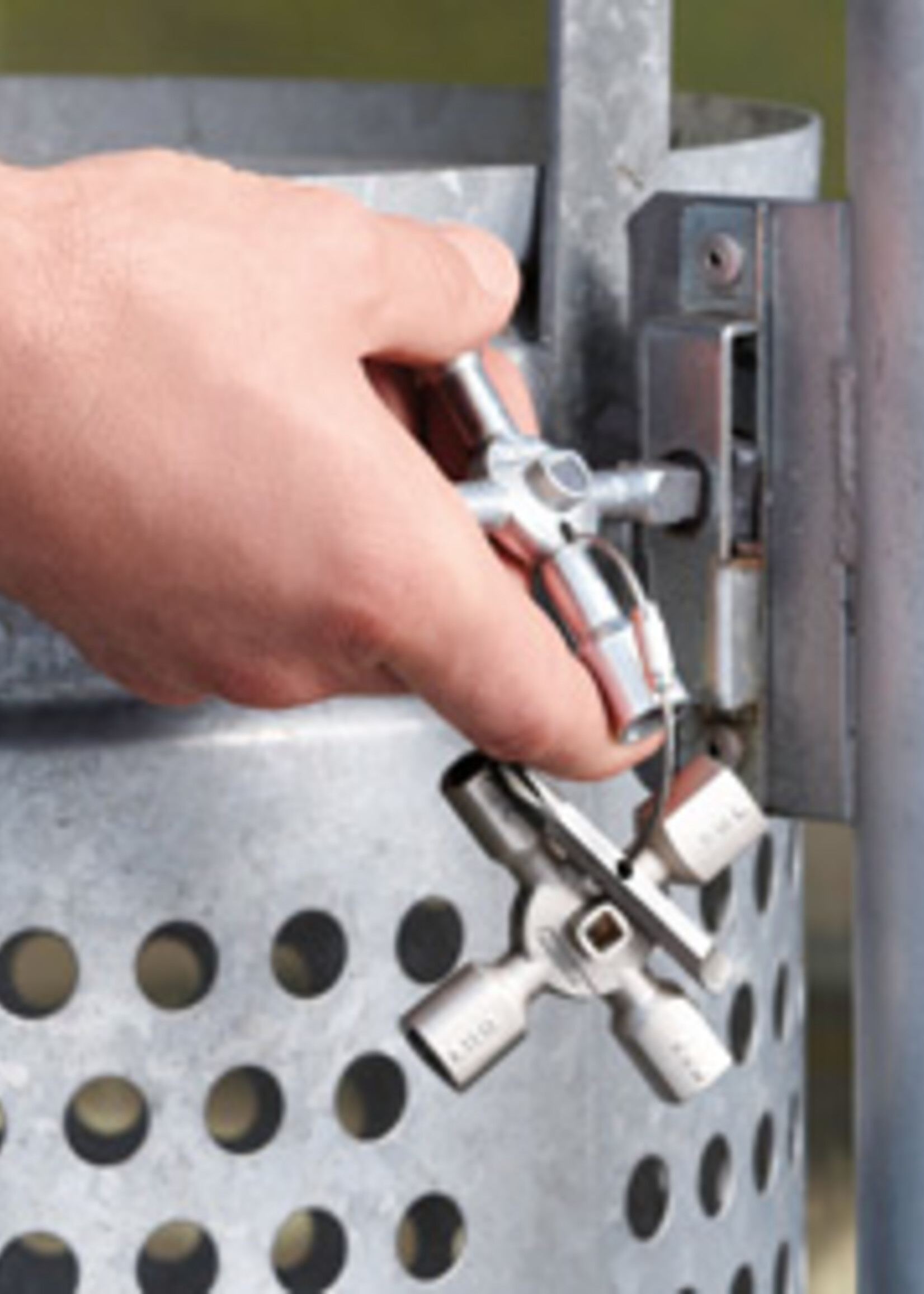 Knipex NIPEX TwinKey voor alle standaard schakelkasten en afsluitsystemen