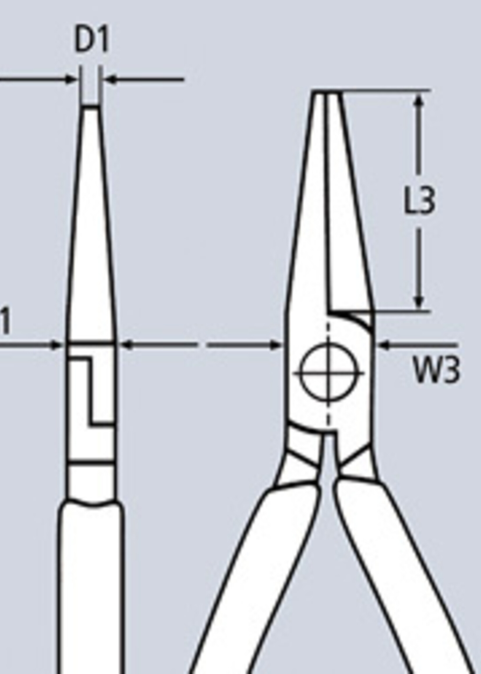 Knipex Rondbuigtangen 160 mm