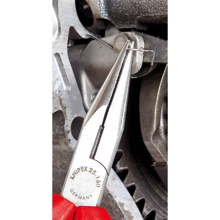 Knipex Platspitse tangen met zijsnijder (radiotangen)