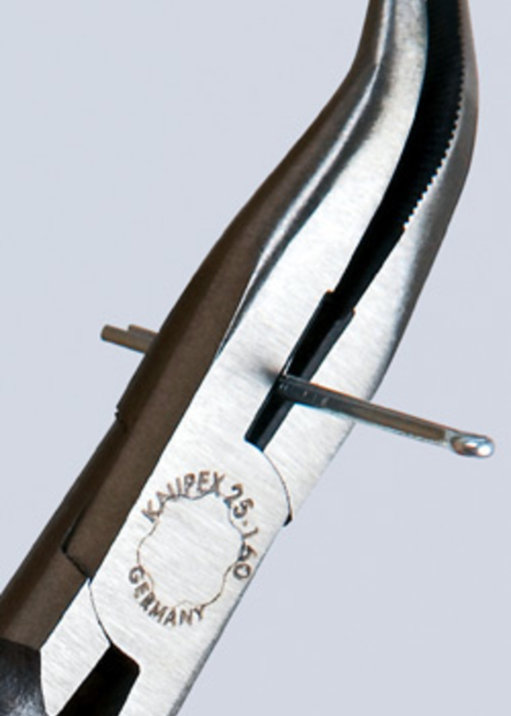 Knipex Platspitse tangen met zijsnijder (radiotangen)