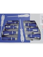 Berner Schroevendraaiers 2K Top gleuf - PH - PZ 8 st