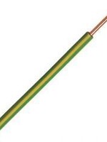 DONNÉ VD DRAAD 2.5 MM  GEEL/GROEN ROL 100 METER