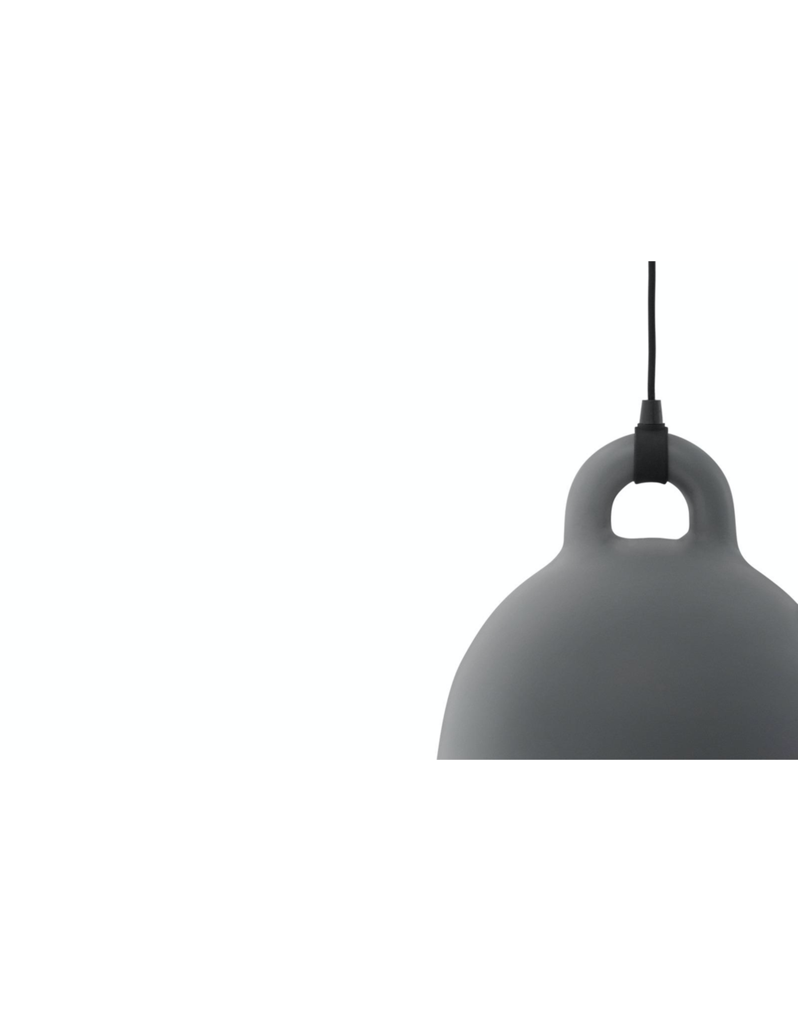 Normann Copenhagen Bell Lamp Large Grey D55cm