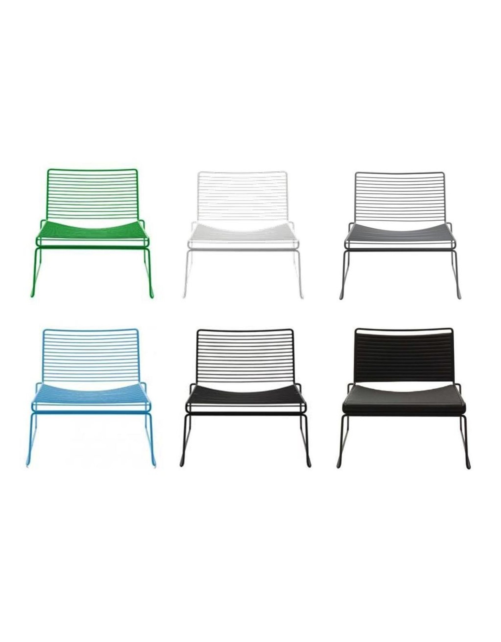 HAY Hee Lounge Chair White