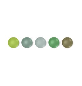 VITRA MAGNET DOT SET GREEN 5PCS